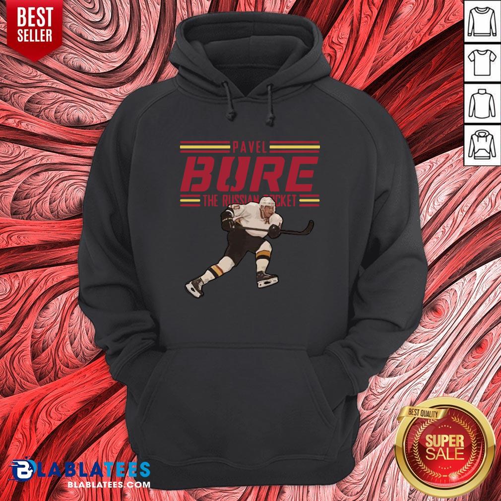 Nice Pavel Bure The Russian Rocket Play T-Shirt