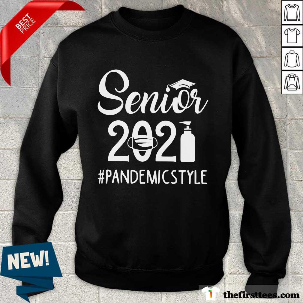 Nice Seniors 2021 Pandemic Style Mask Toilet Paper Shirt