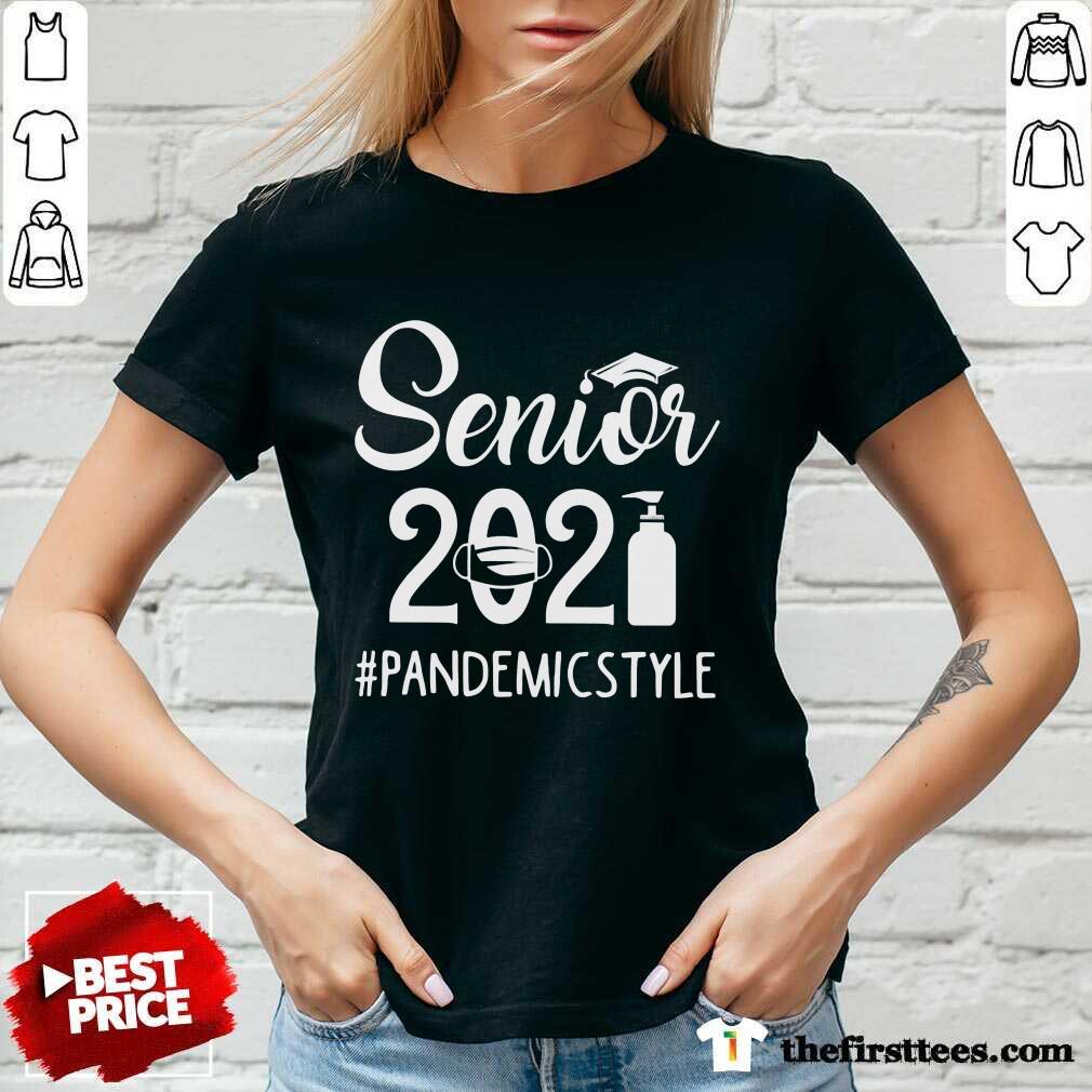 Nice Seniors 2021 Pandemic Style Mask Toilet Paper Shirt