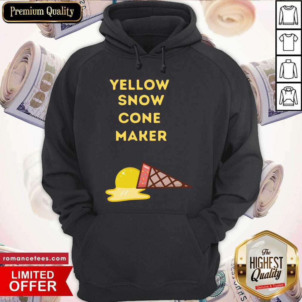 Nice Yellow Snow Cone Maker Shirt