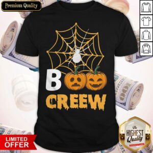 Happy Halloween Day Pumpkins Boo Crew Shirt