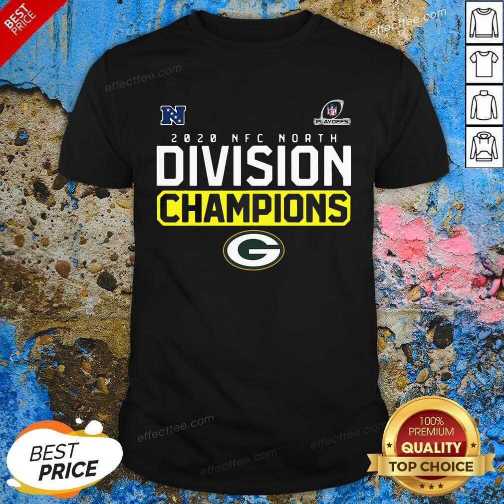 Official Green Packer 2020 Nfc North Champions Playoff Shirt