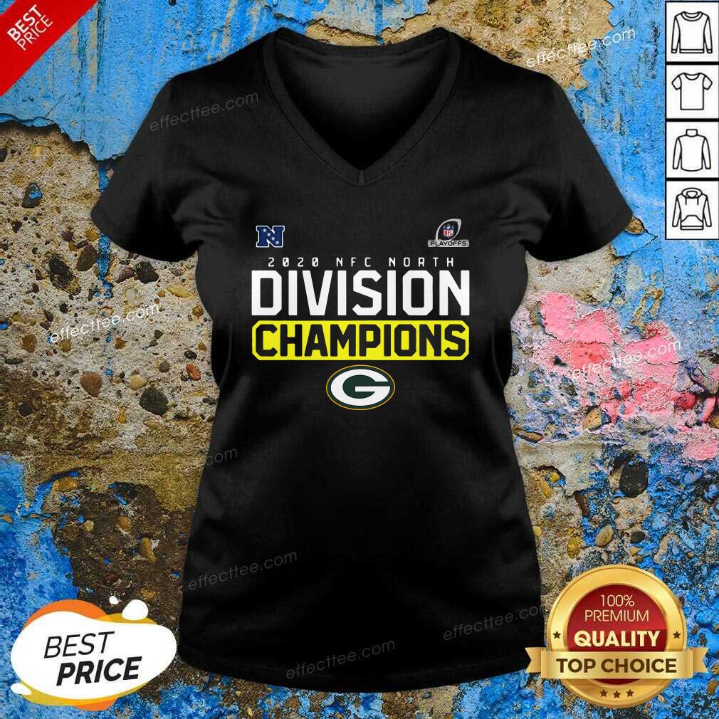 Official Green Packer 2020 Nfc North Champions Playoff Shirt