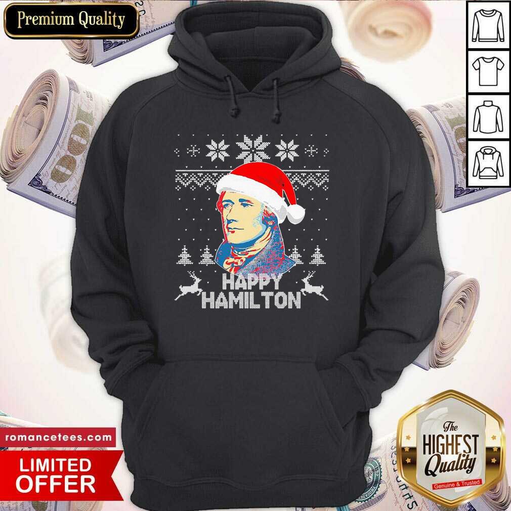 Official Happy Hamilton Ugly Christmas Shirt