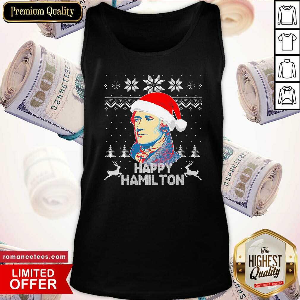 Official Happy Hamilton Ugly Christmas Shirt
