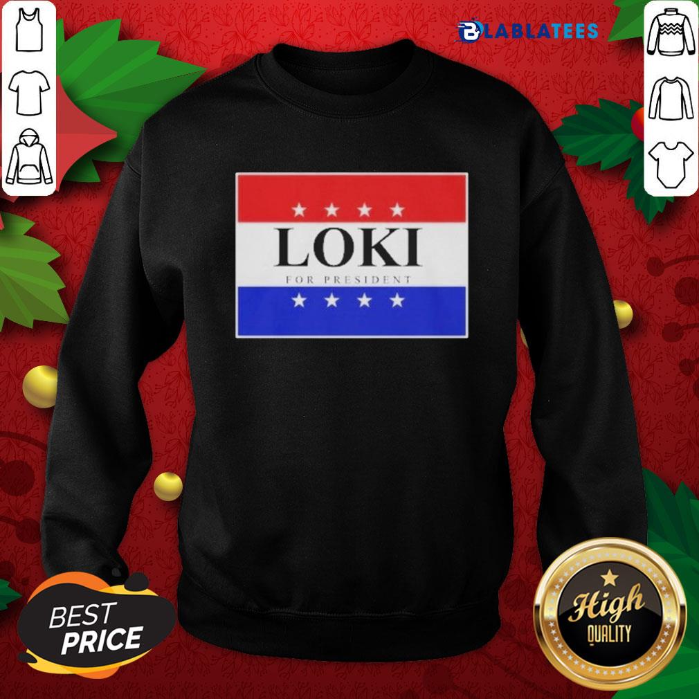 Official Loki For President 2020 Shirt