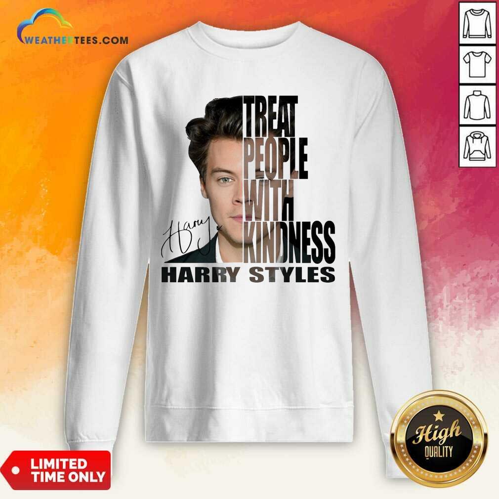 Official Treat People With Kindness Harry Styles Signature Shirt