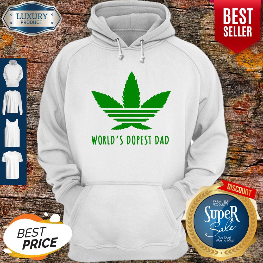 Official Weed Worlds Dopest Dad Shirt