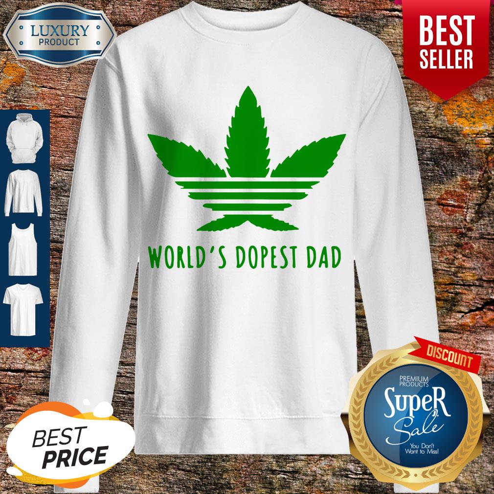 Official Weed Worlds Dopest Dad Shirt