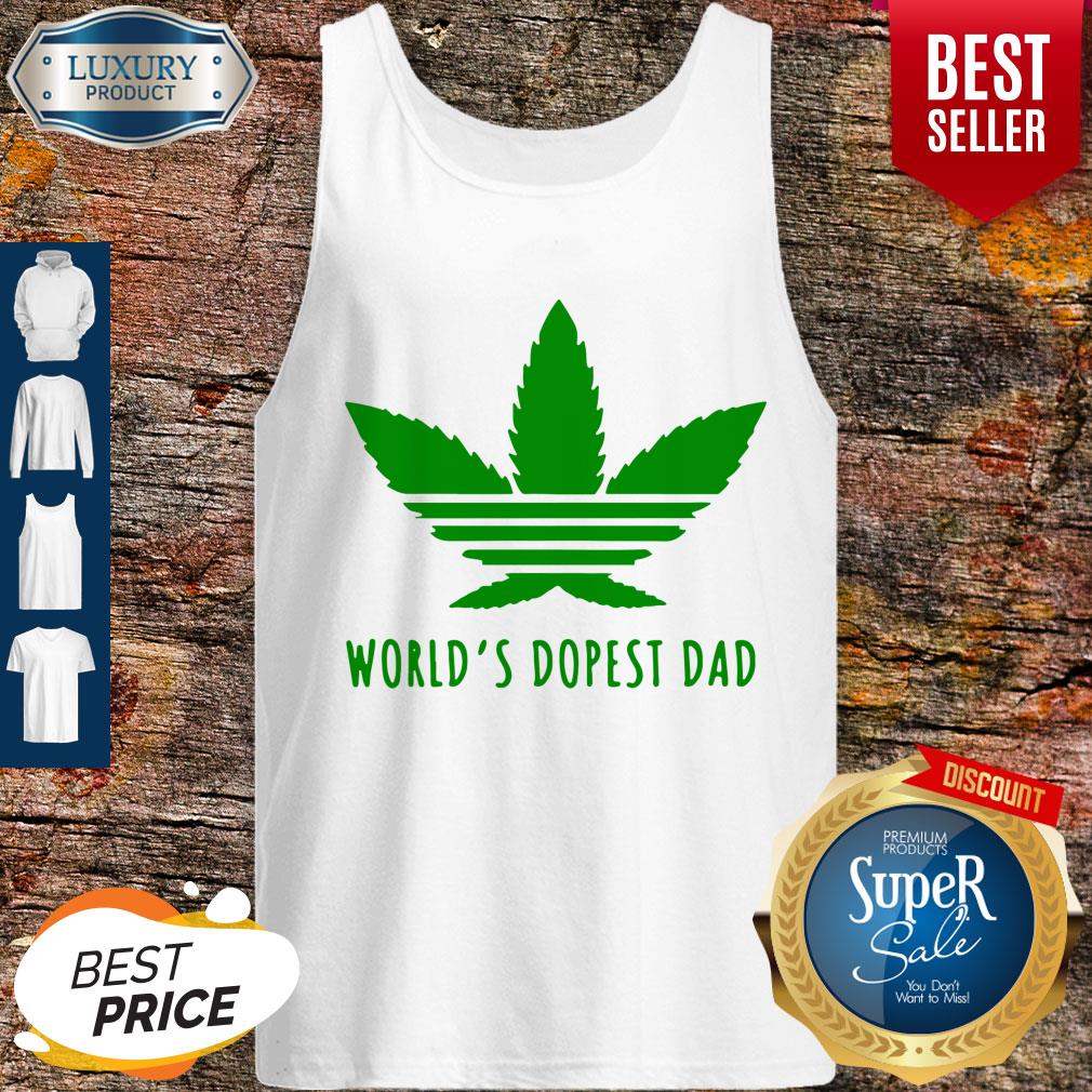 Official Weed Worlds Dopest Dad Shirt