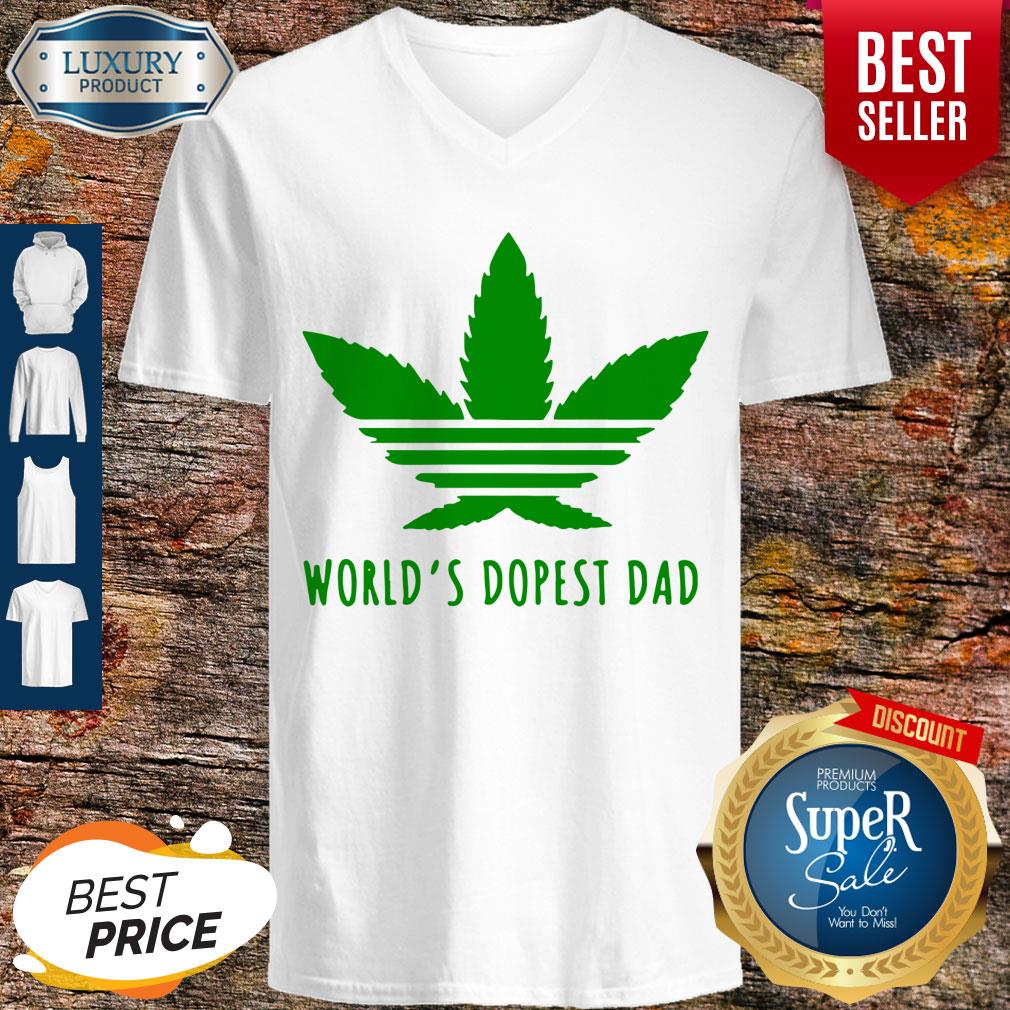 Official Weed Worlds Dopest Dad Shirt