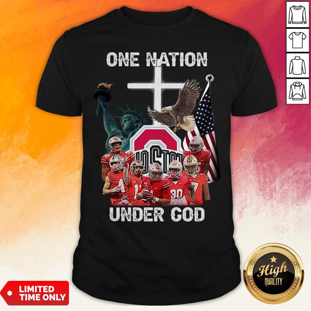 Ohio State Buckeyes One Nation Under God Shirt