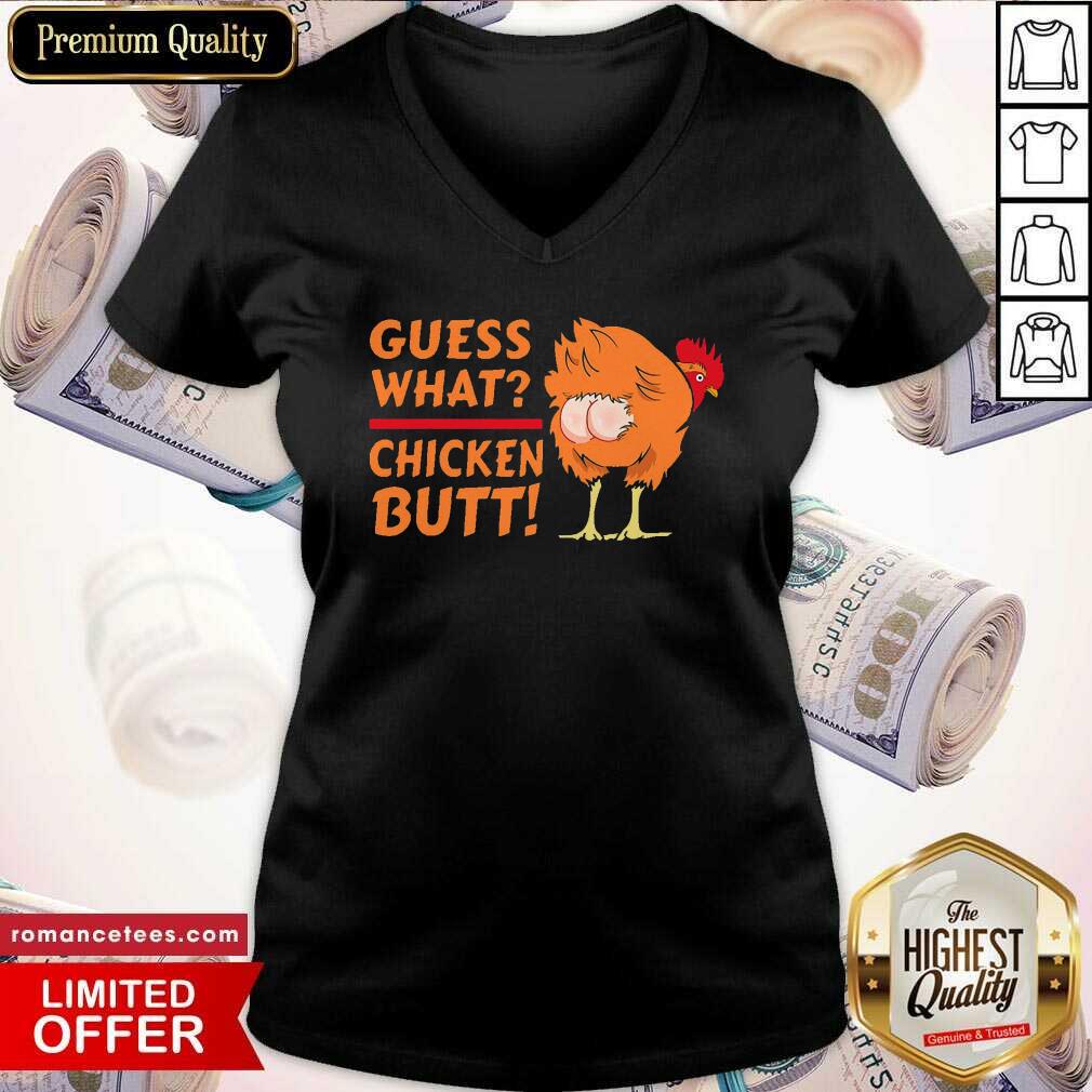 Original Guess What Chicken Butt! Funny Joke Shirt