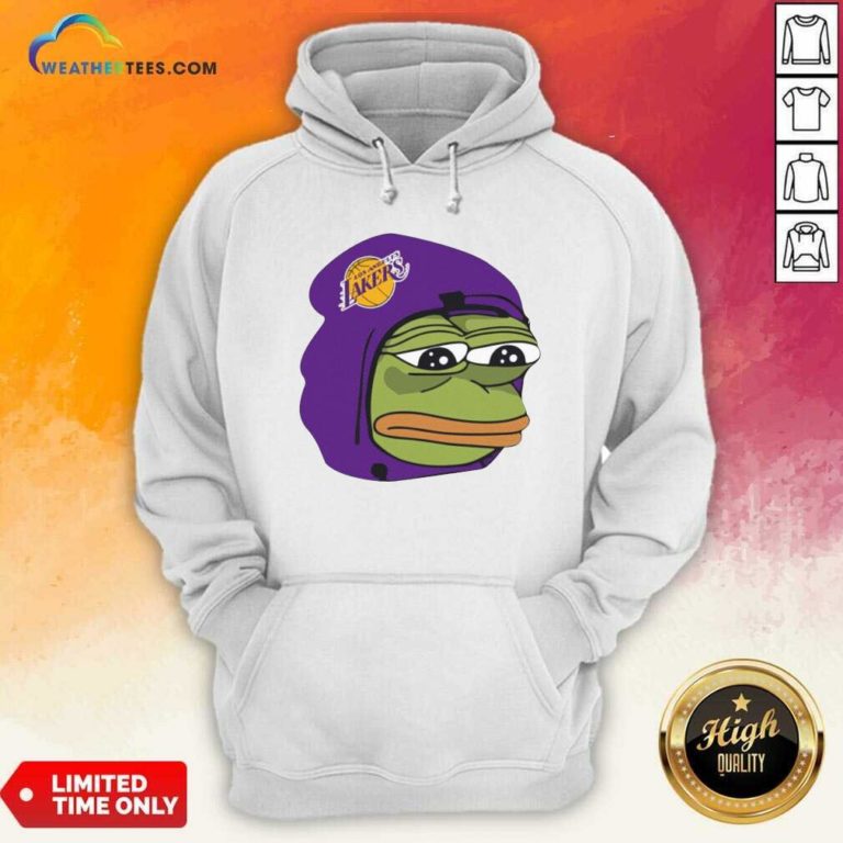 Original Los Angeles Lakers Sad Pepe The Frog Shirt