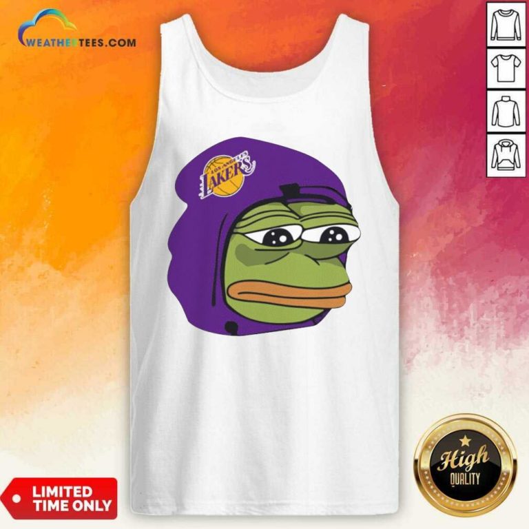 Original Los Angeles Lakers Sad Pepe The Frog Shirt
