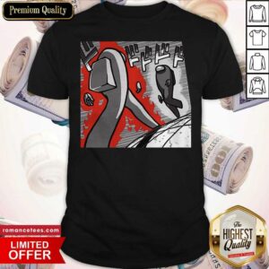 Top Among Us Merch Store Among Us Menacing US Shirt