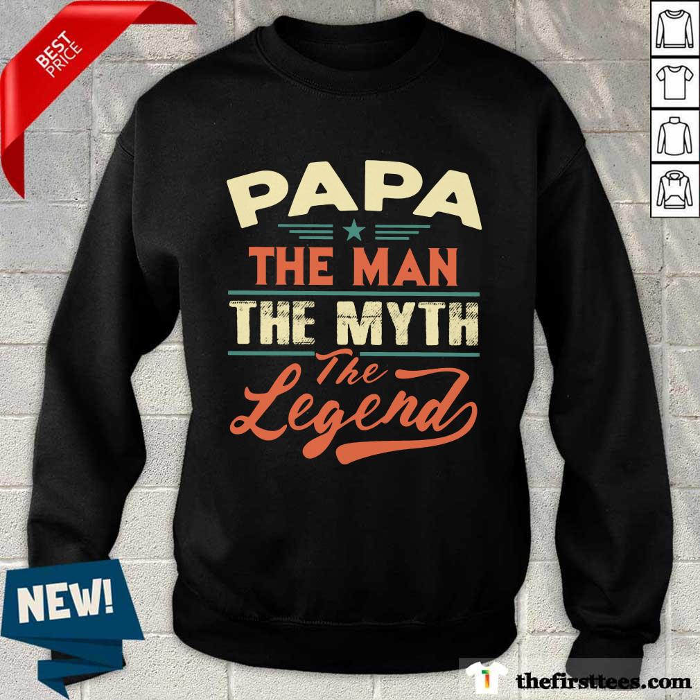 Papa The Man The Myth The Legend Vintage Shirt