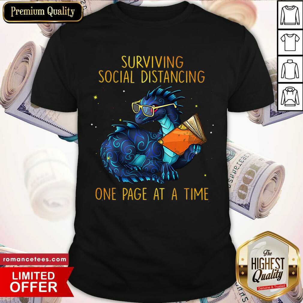 Perfect Dragon Book Surviving Distancing One Page Shirt