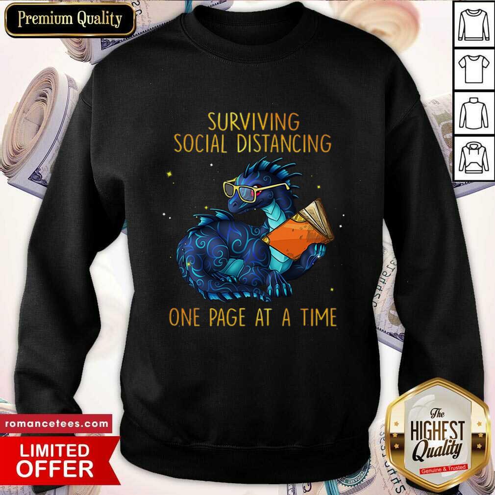 Perfect Dragon Book Surviving Distancing One Page Shirt