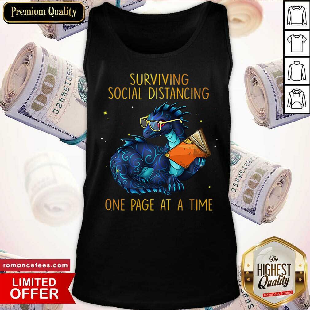 Perfect Dragon Book Surviving Distancing One Page Shirt
