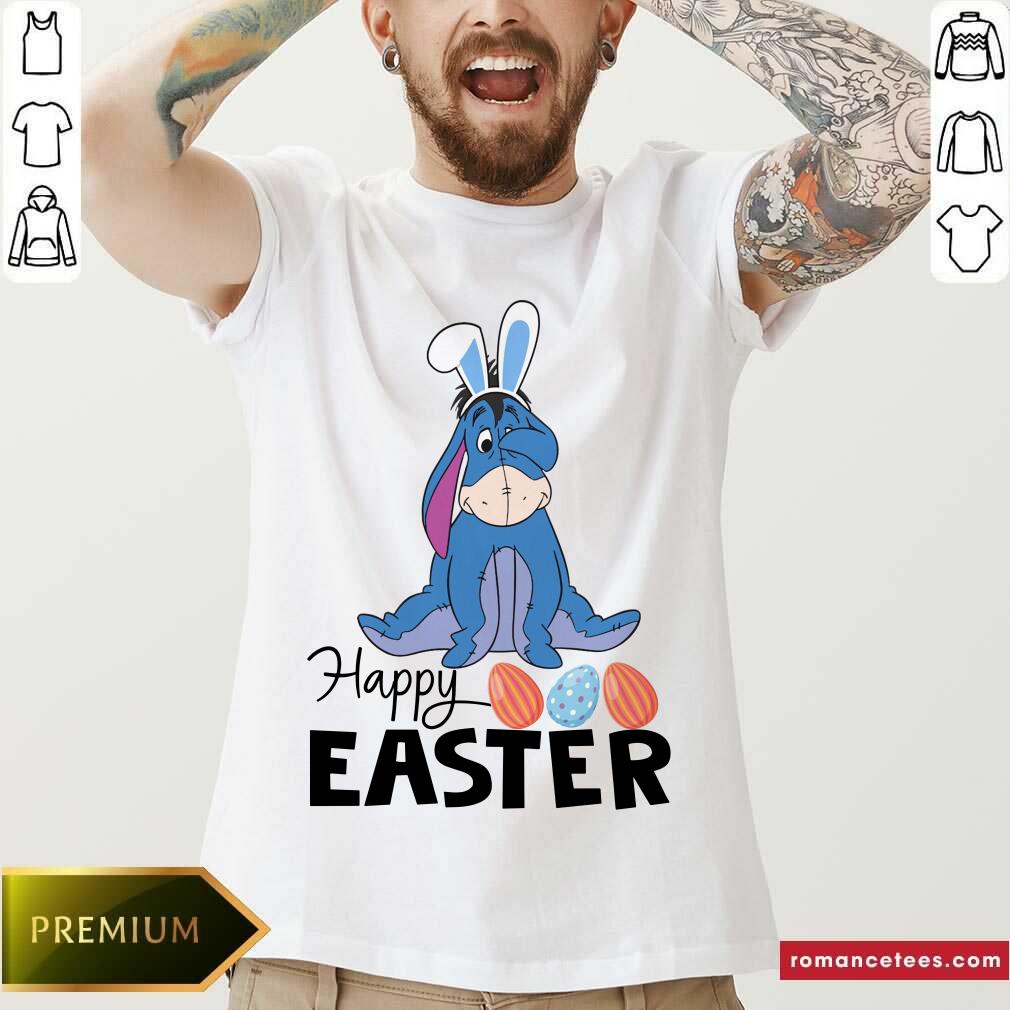 Pretty Eeyore Happy Easter Shirt