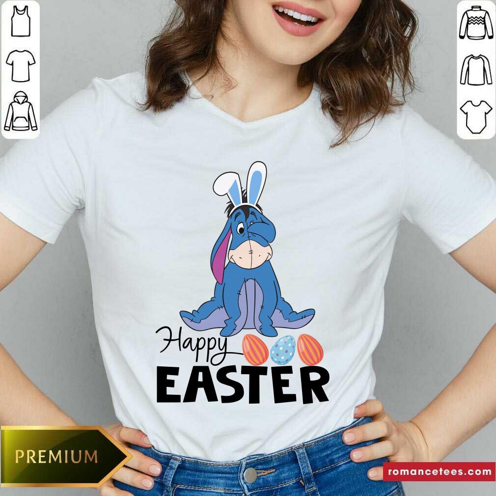 Pretty Eeyore Happy Easter Shirt