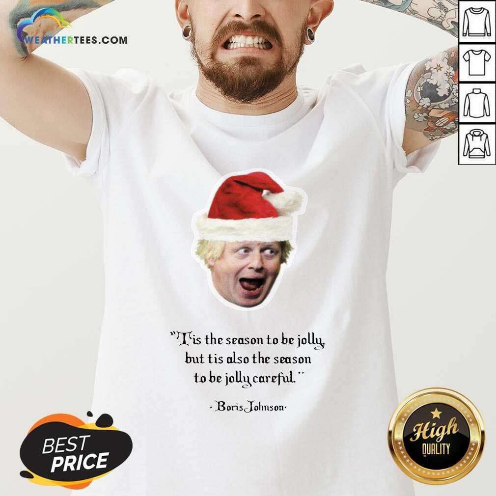 Pretty It’s The Season To Be Jolly Boris Jumper Boris Johnson Christmas Shirt