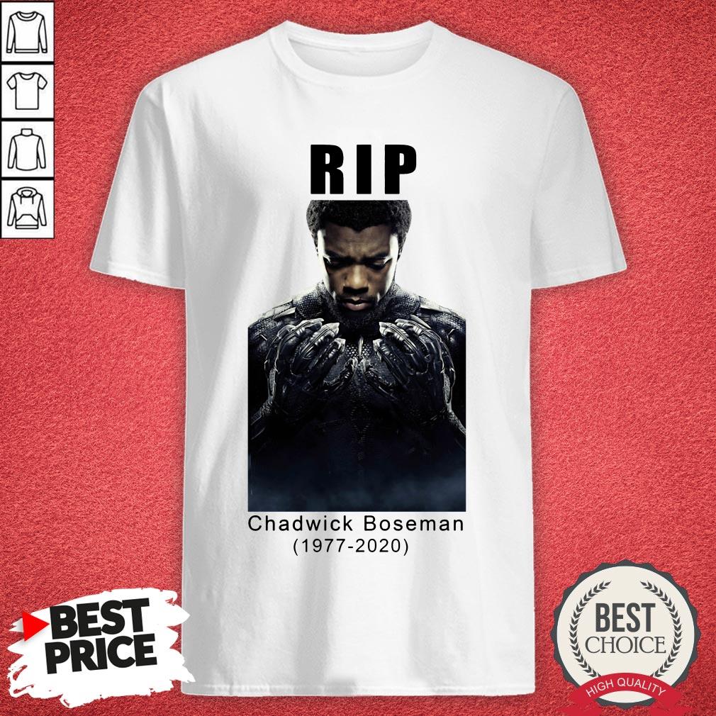 Pretty R.I.P. King Wakanda Black Panther Chadwick Boseman Shirt