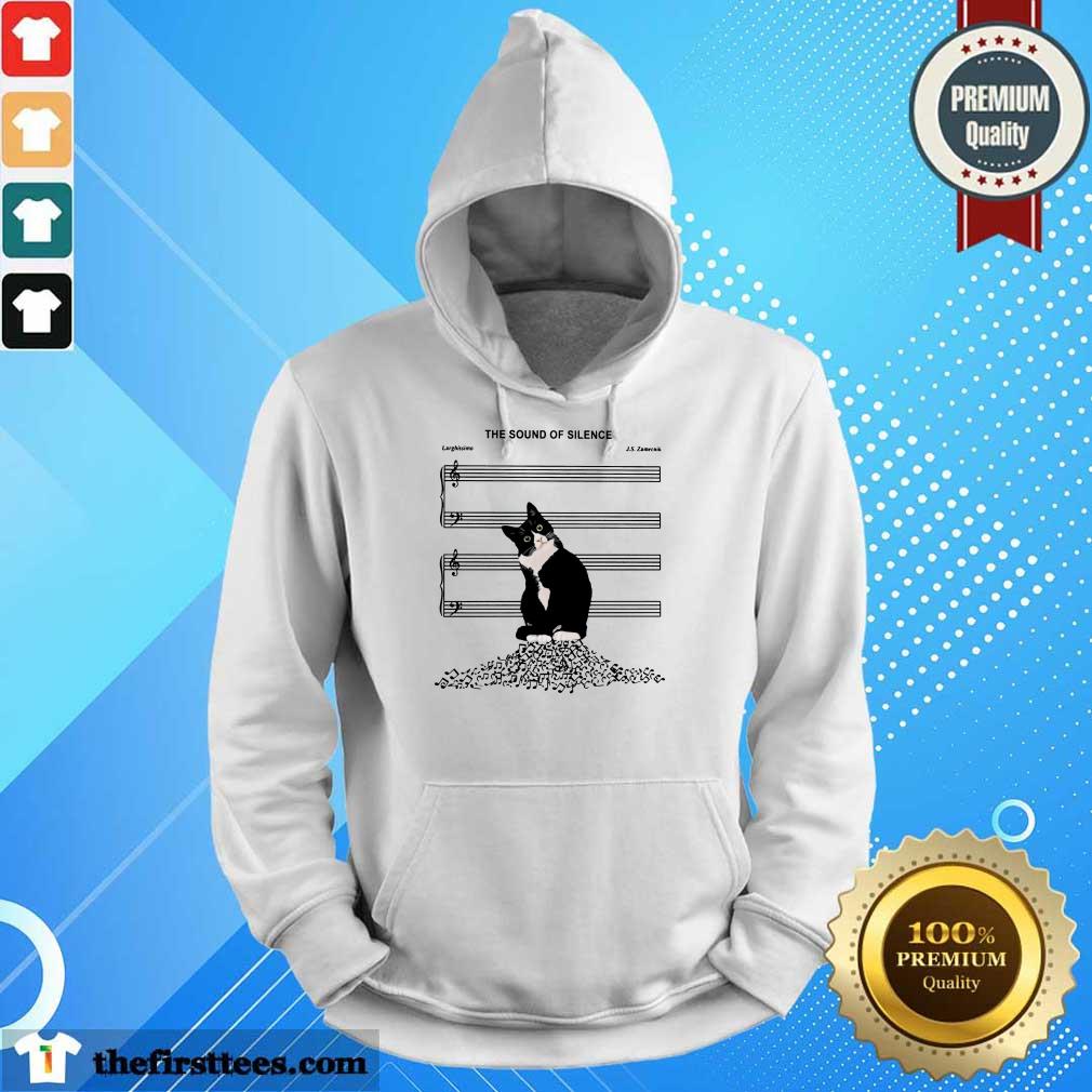 Pretty The Sound Of Silence Music And Cats Lover Shirt