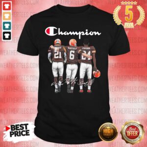 Funny Cleveland Browns Ward Mayfield And Chubb Champion Shirt