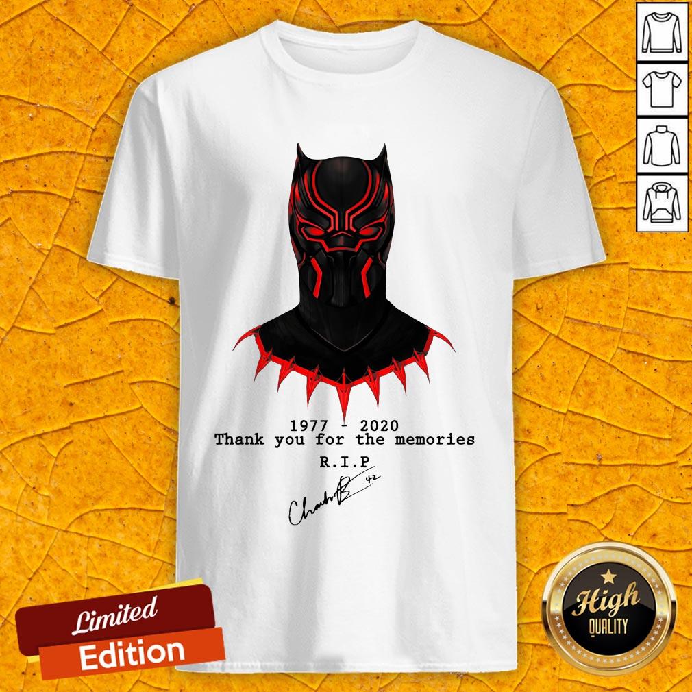 R.I.P. Chadwick Boseman Black Pather Star Dies At 43 Shirt