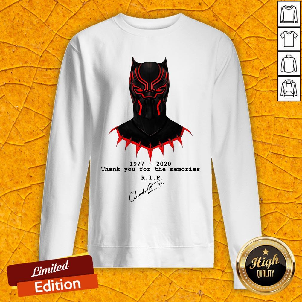 R.I.P. Chadwick Boseman Black Pather Star Dies At 43 Shirt