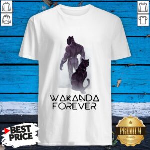 Cute Wakanda Forever Double Black Panther Shirt