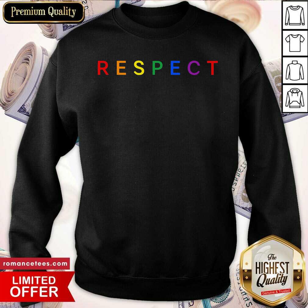 Respect LGBT Flag Gay Pride Shirt