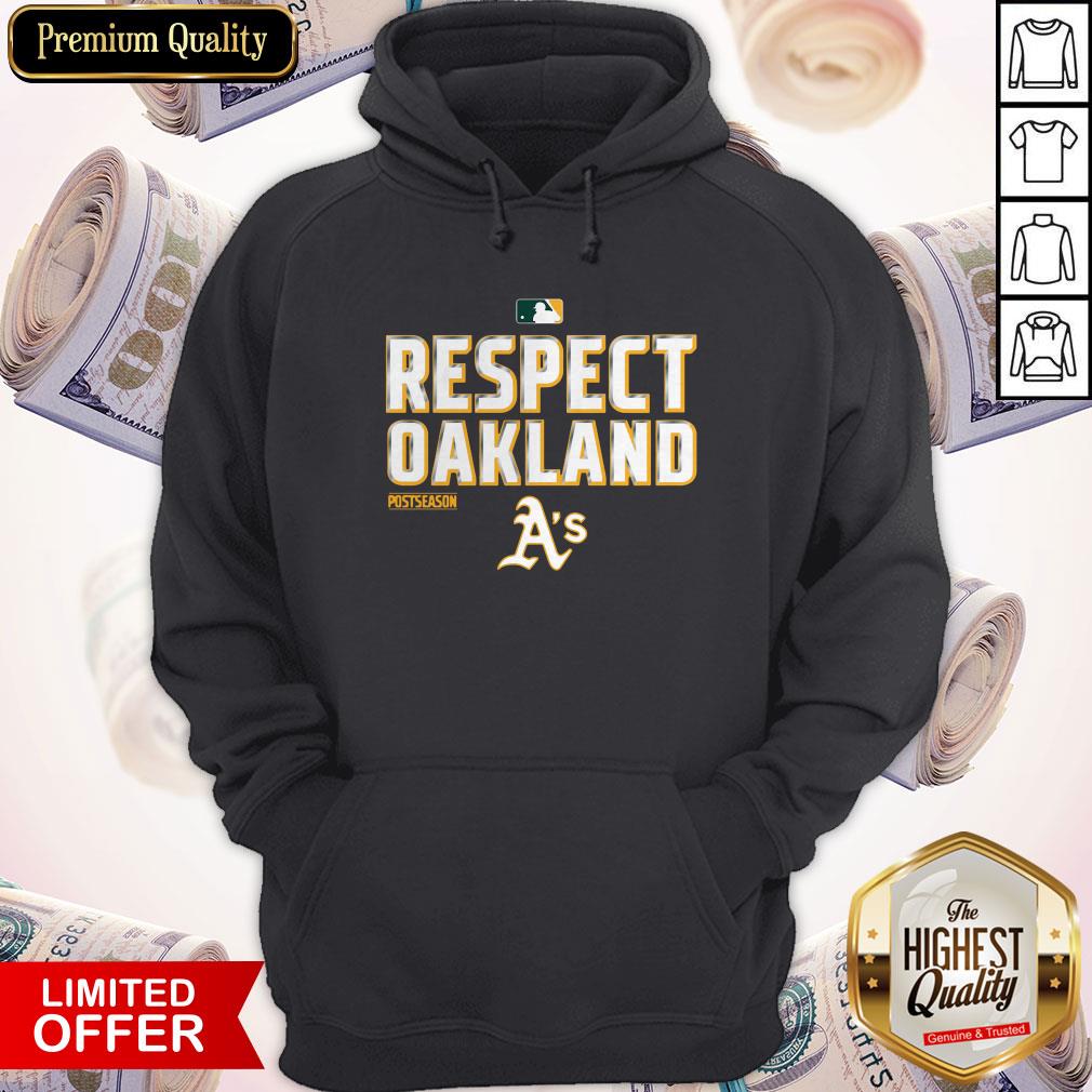 Respect Oakland Athletics Postseason Shirt