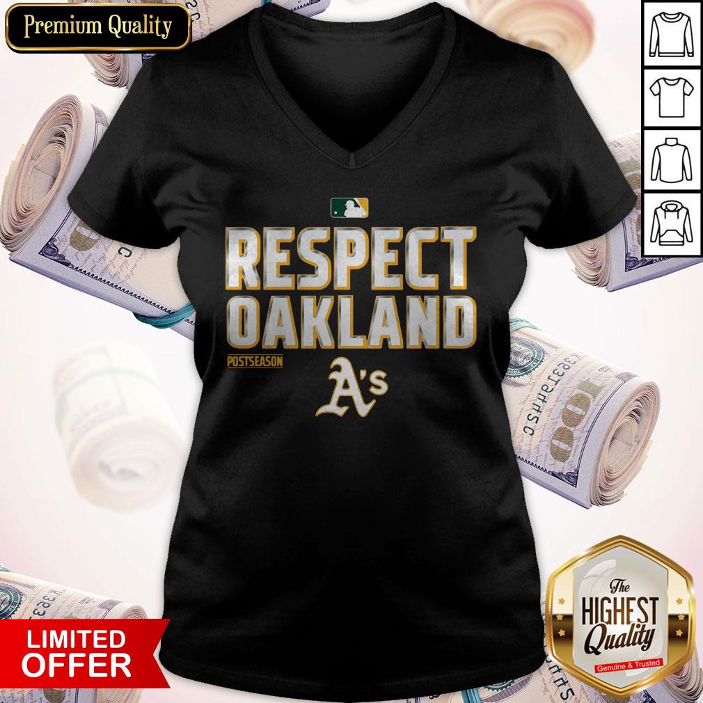 Respect Oakland Athletics Postseason Shirt