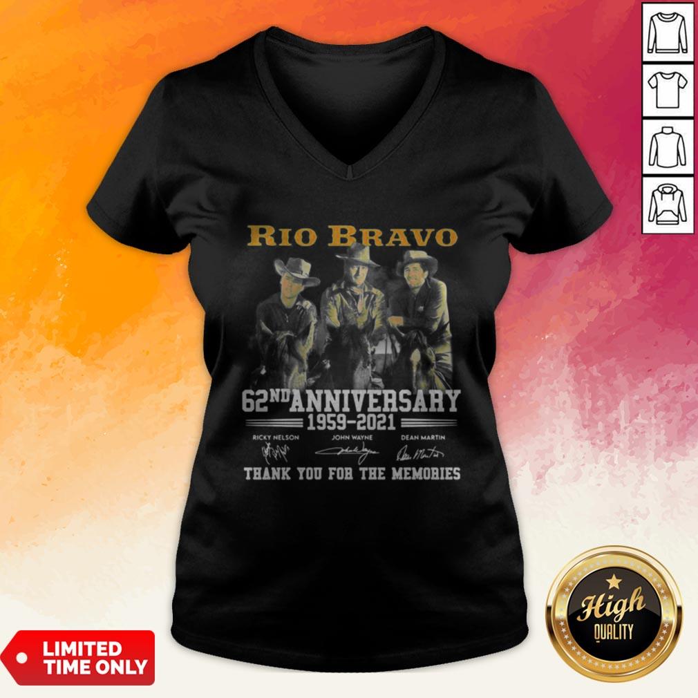 Rio Bravo 62nd Anniversary 1959 2021 Thank You For The Memories Signature Shirt