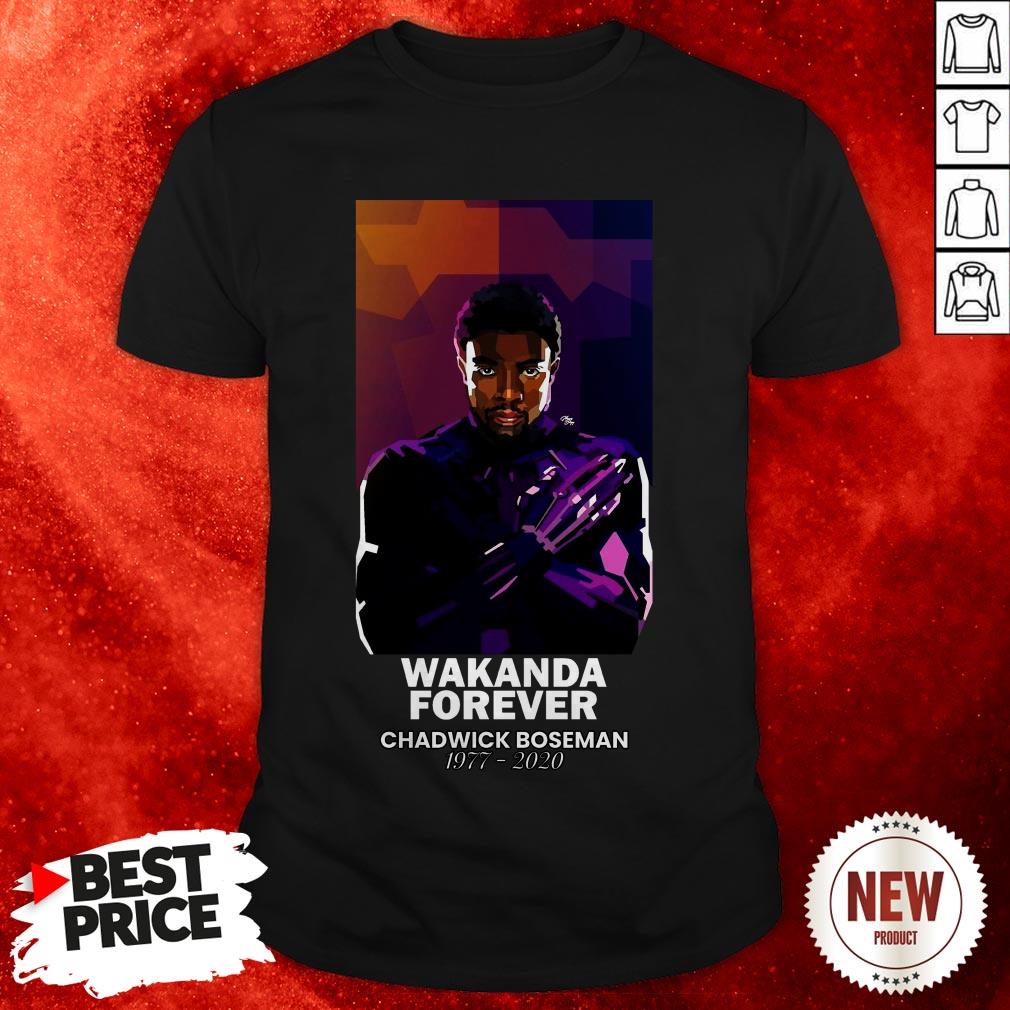 Rip Black Panther Recolution Rolling Stone Chadwick Boseman Shirt