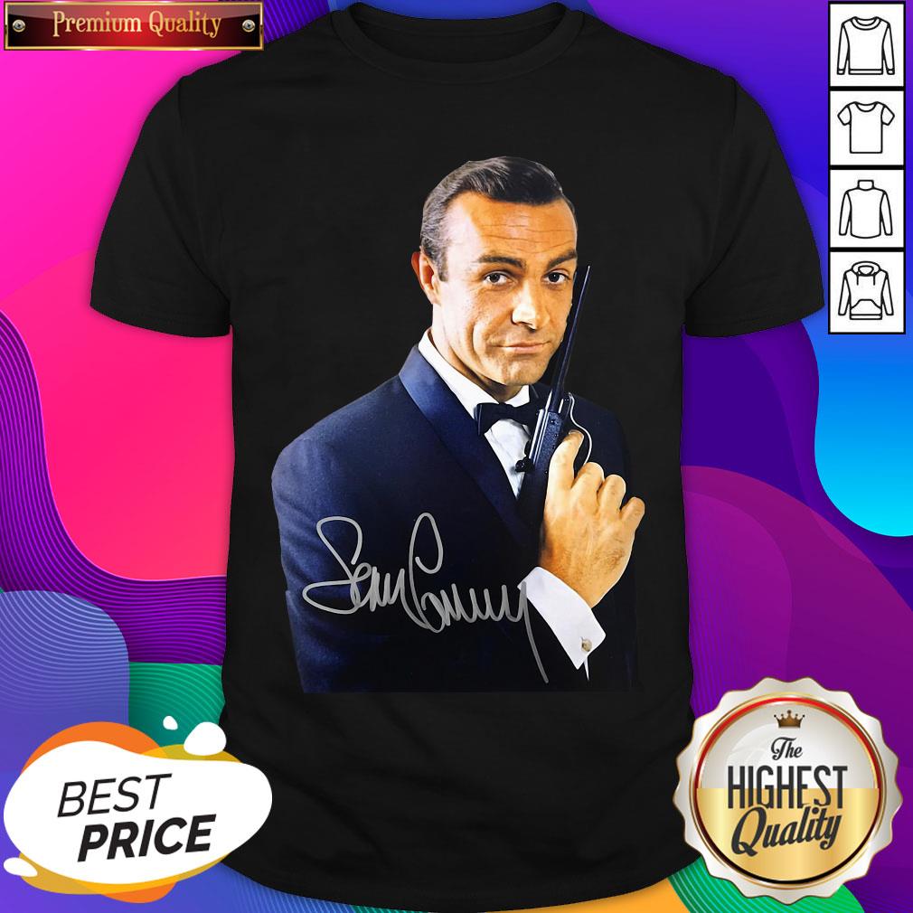 Rip Sean Connery 007 Signatures Shirt
