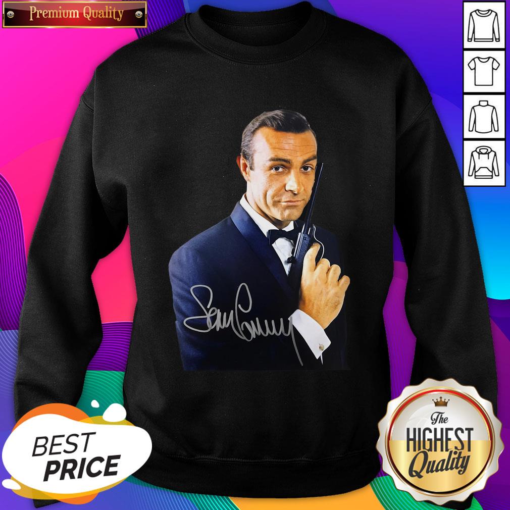 Rip Sean Connery 007 Signatures Shirt