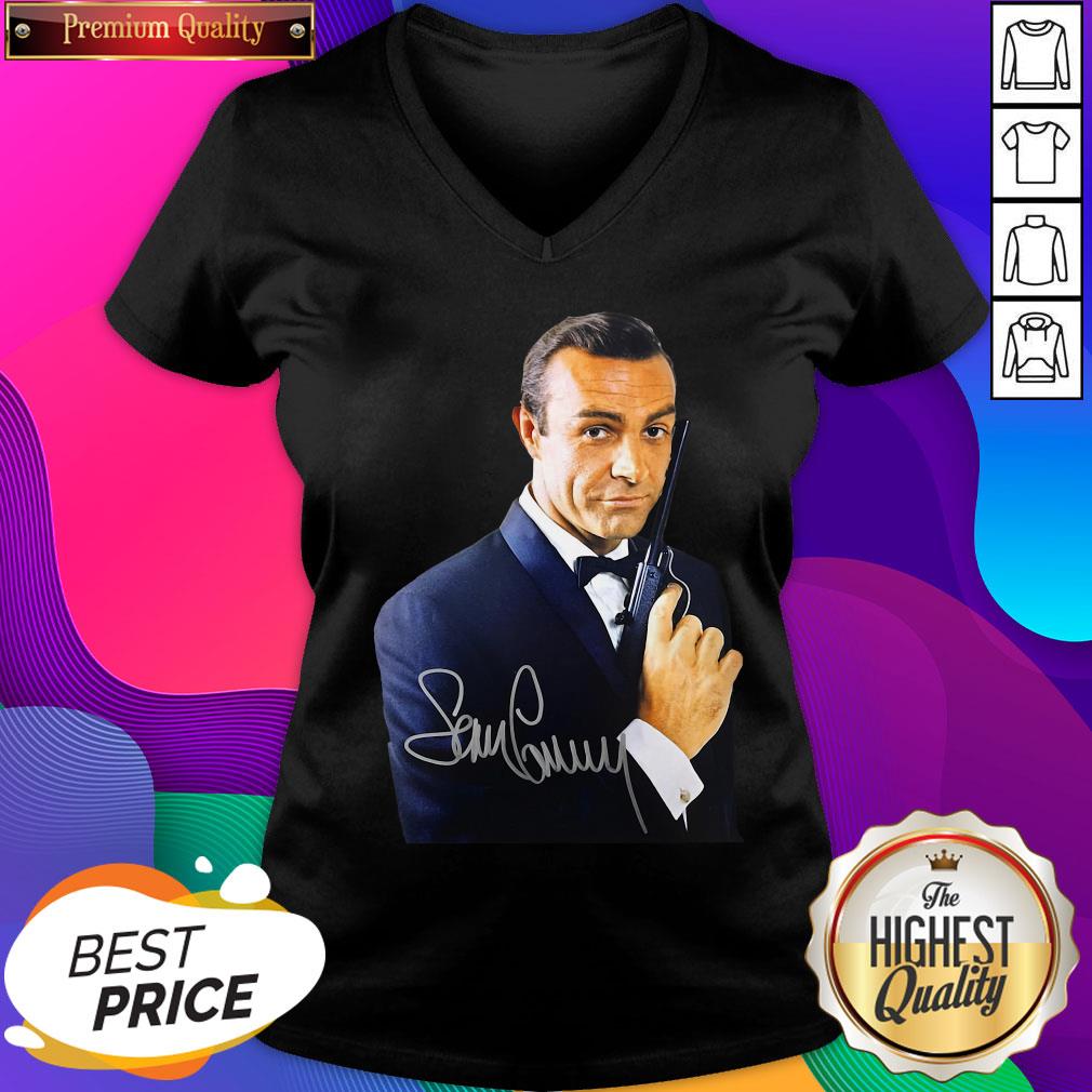 Rip Sean Connery 007 Signatures Shirt