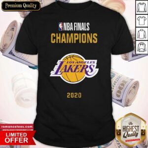 NBA Finals Champions LA Lakers 2020 T-Shirt