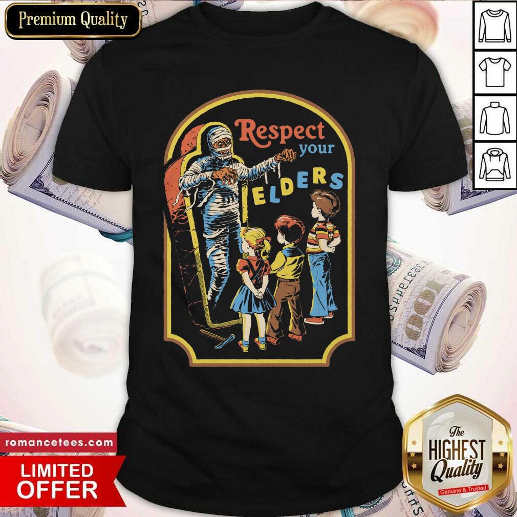 Scary Mummy Respect Your Elders Shirt