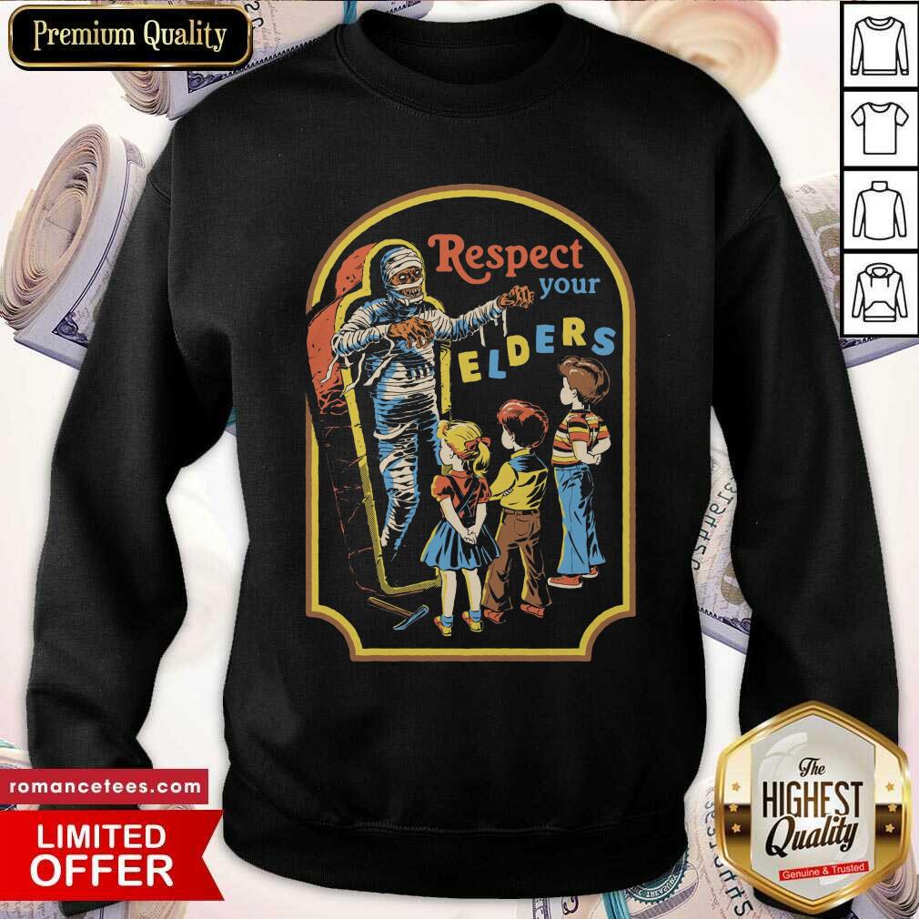 Scary Mummy Respect Your Elders Shirt