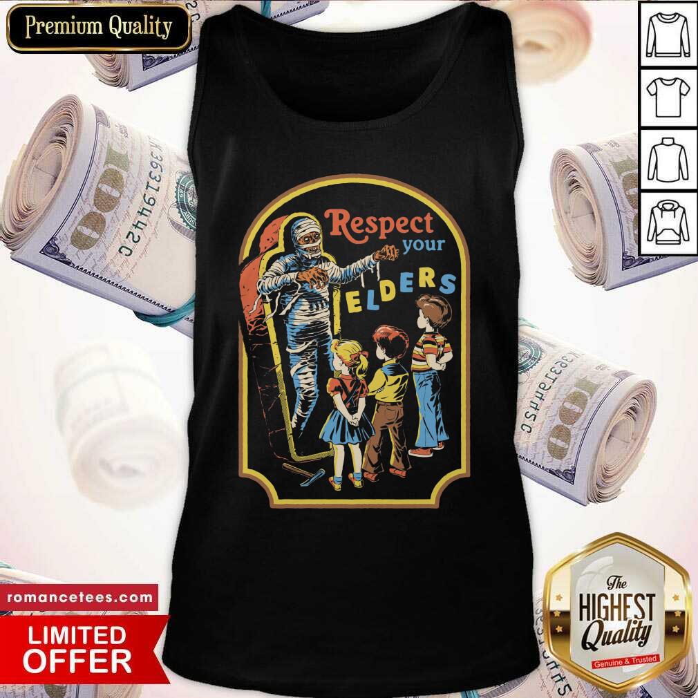Scary Mummy Respect Your Elders Shirt