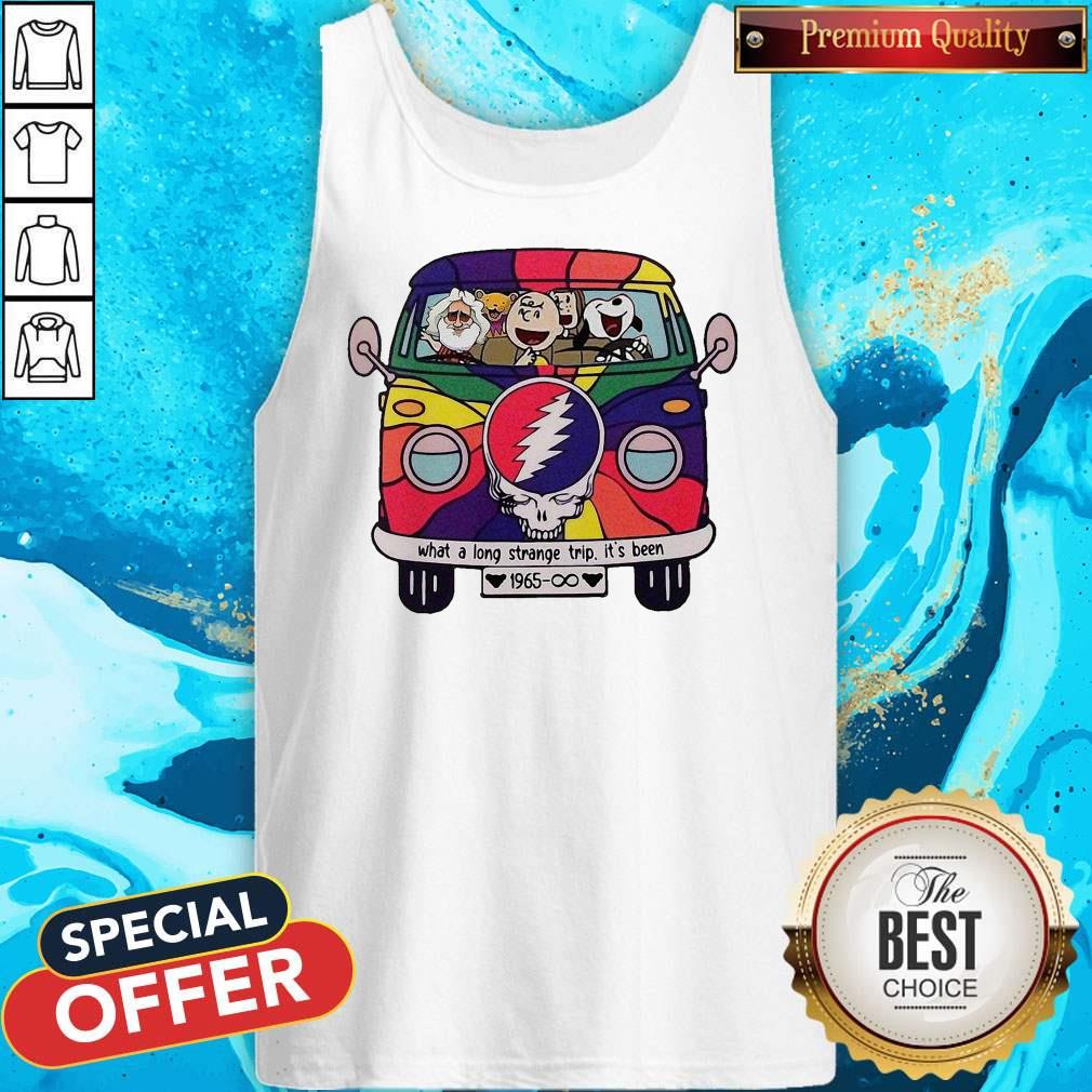 Snoopy Grateful Dead What A Long Strange Trip It’s Been 1965 Shirt