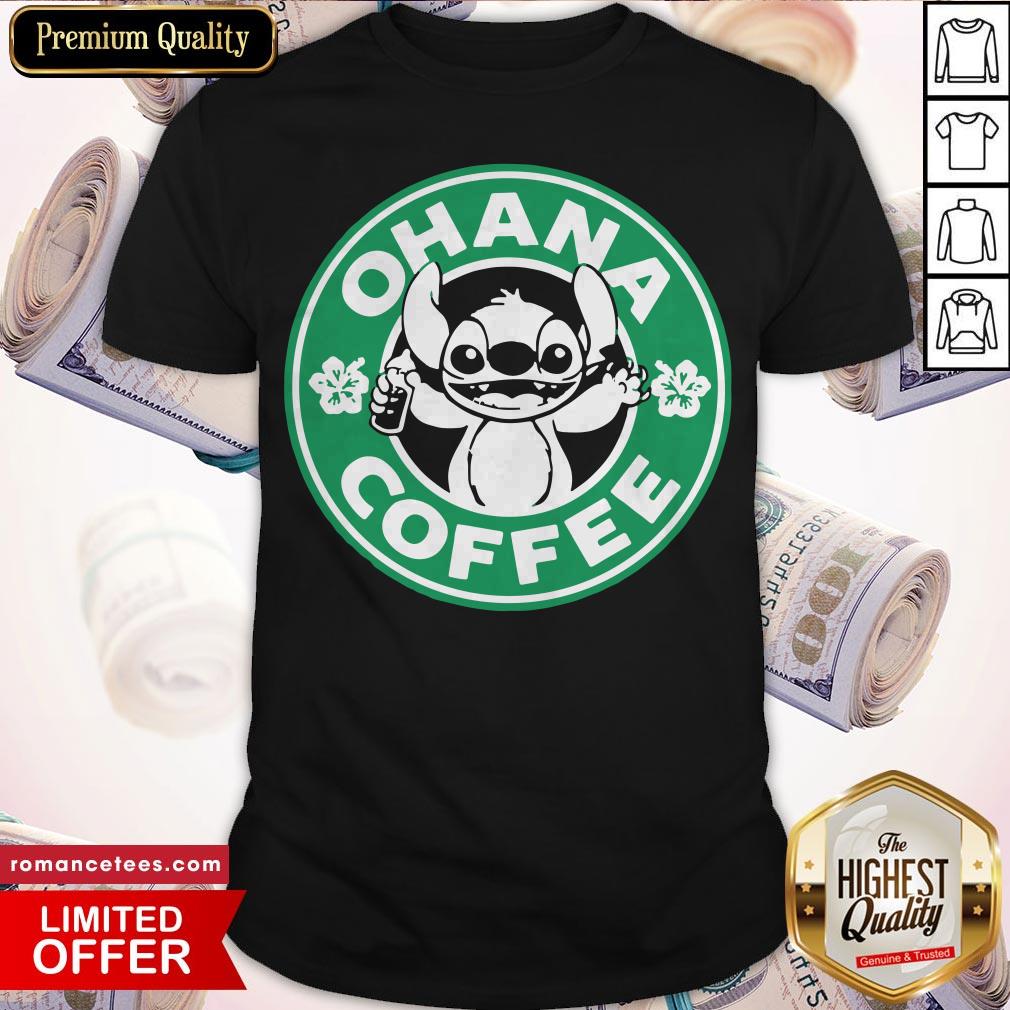 Starbucks Stitch Ohana Coffee Logo Shirt