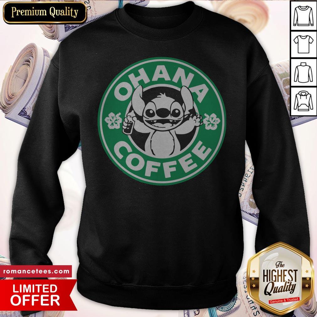 Starbucks Stitch Ohana Coffee Logo Shirt