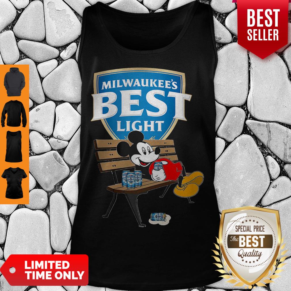 Top Mickey Mouse Drink Milwaukee’s Best Light Beer Shirt