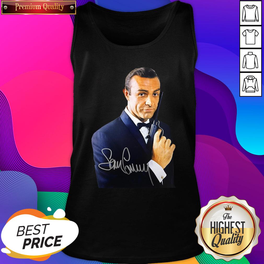 Rip Sean Connery 007 Signatures Shirt